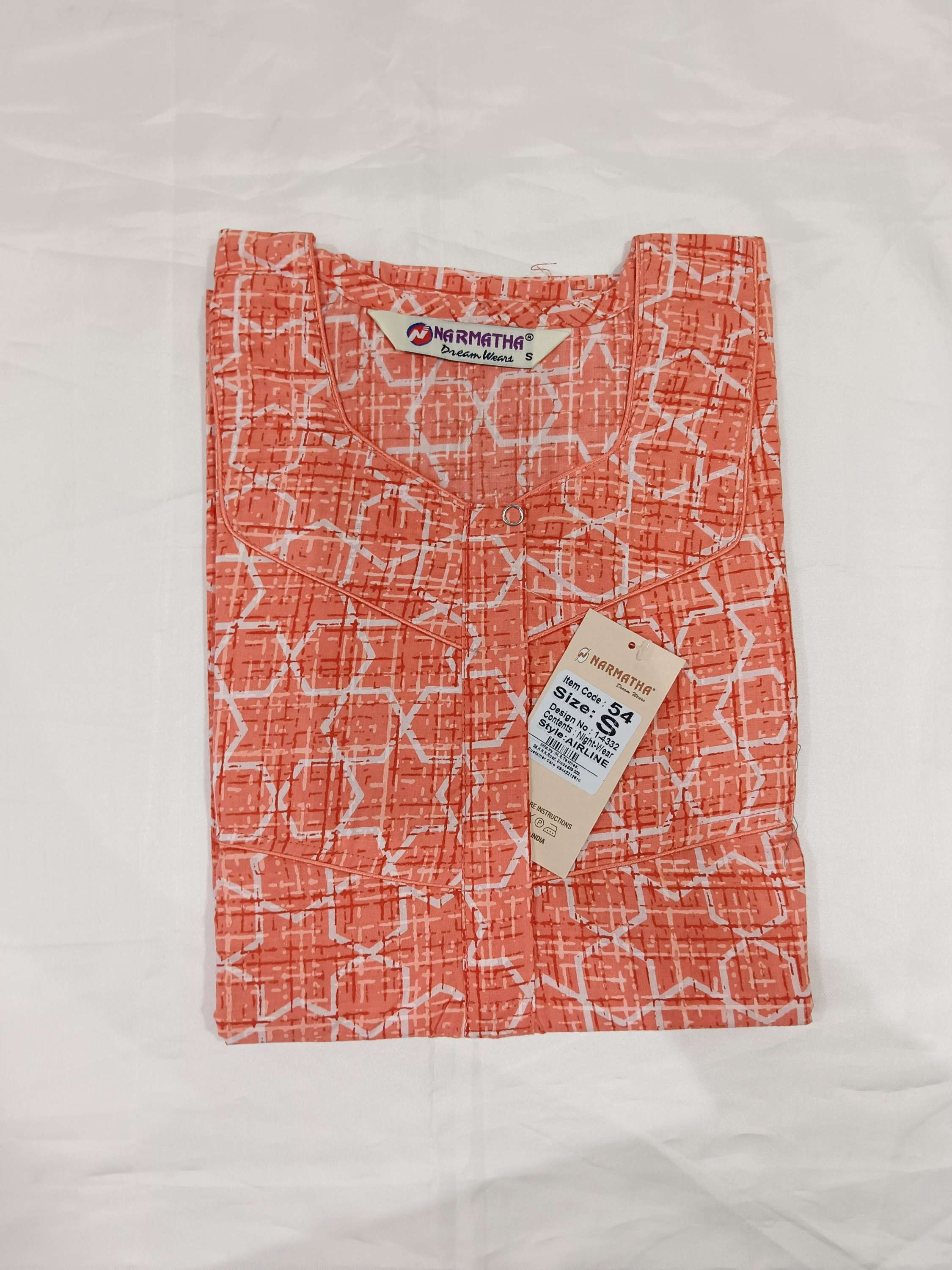 Cotton-Airline-NonPleated- Half Sleeve -With Mob Pocket-Comfort Wear