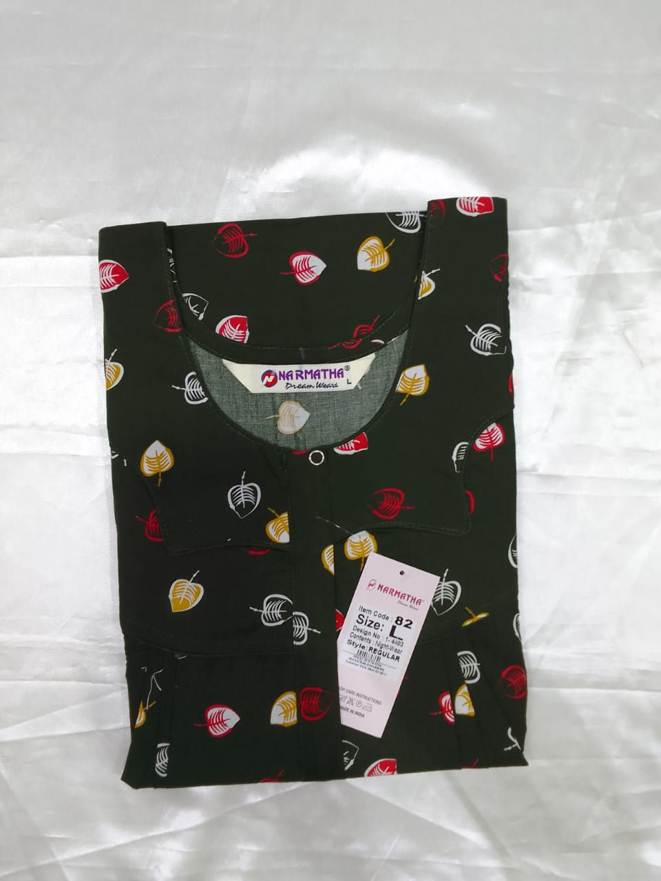 Cotton-Regular-Pleated-Halfsleeve-Premium-Comfort Wear-Trendy Collection-Soft