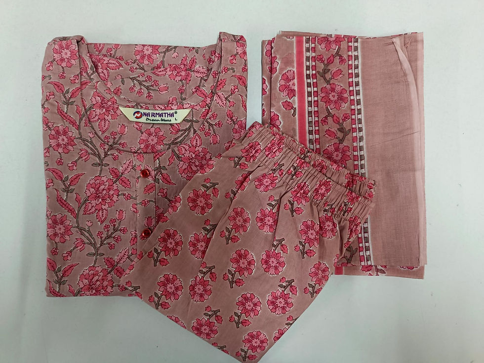 Chudi Set-Lining-3/4th Sleeve-cotton Rayon Blend-Office ,Collage,Casual Wear