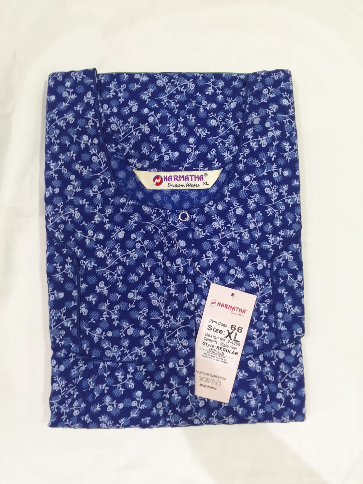 Spun-Regular-Pleated- Half Sleeve -With Mob Pocket-Elegant print-Comfort Wear