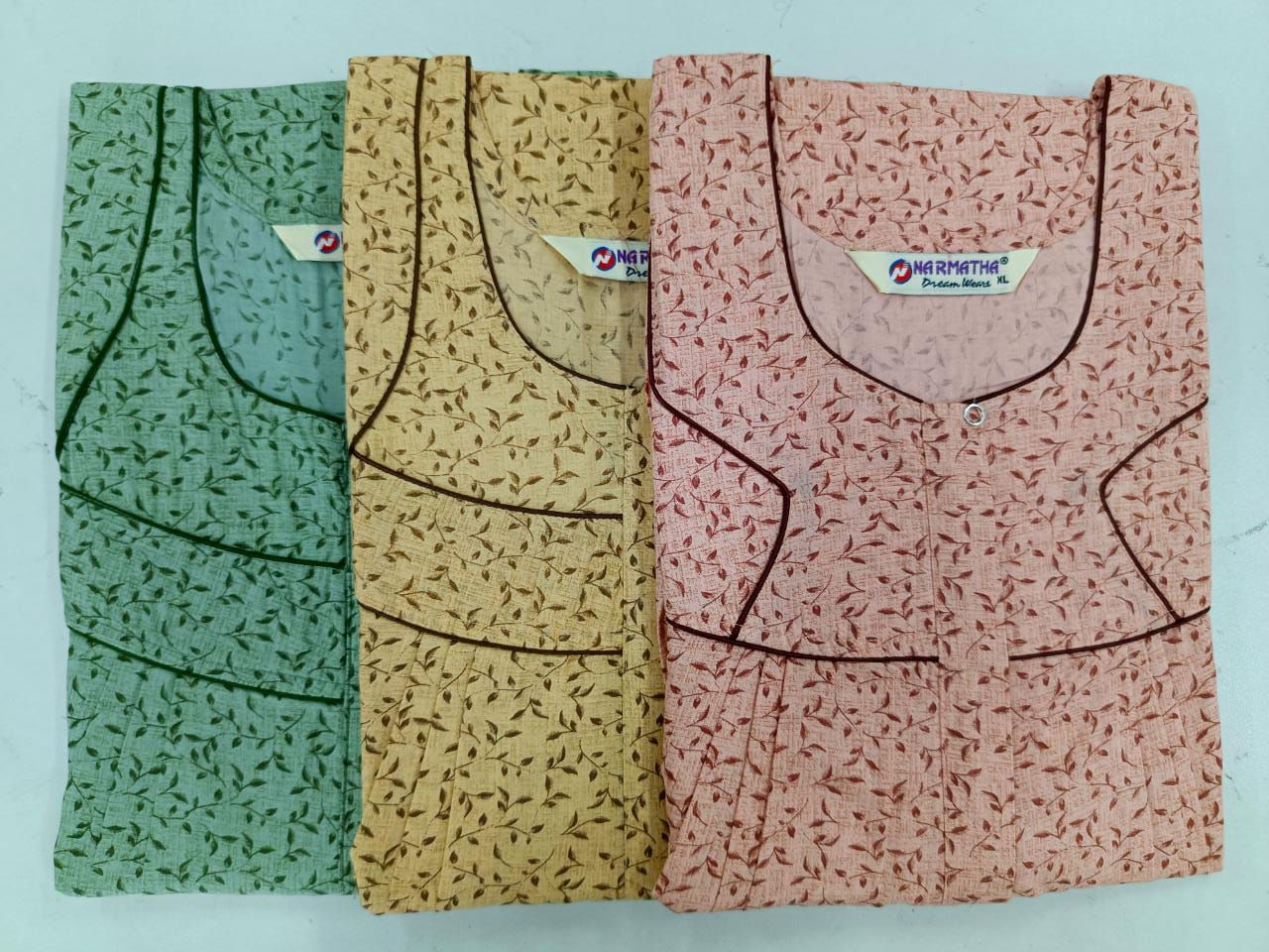 Spun(Pv) Material-Regular(pleated)-Half Sleeve - Softy Touch-Comfort Wear-