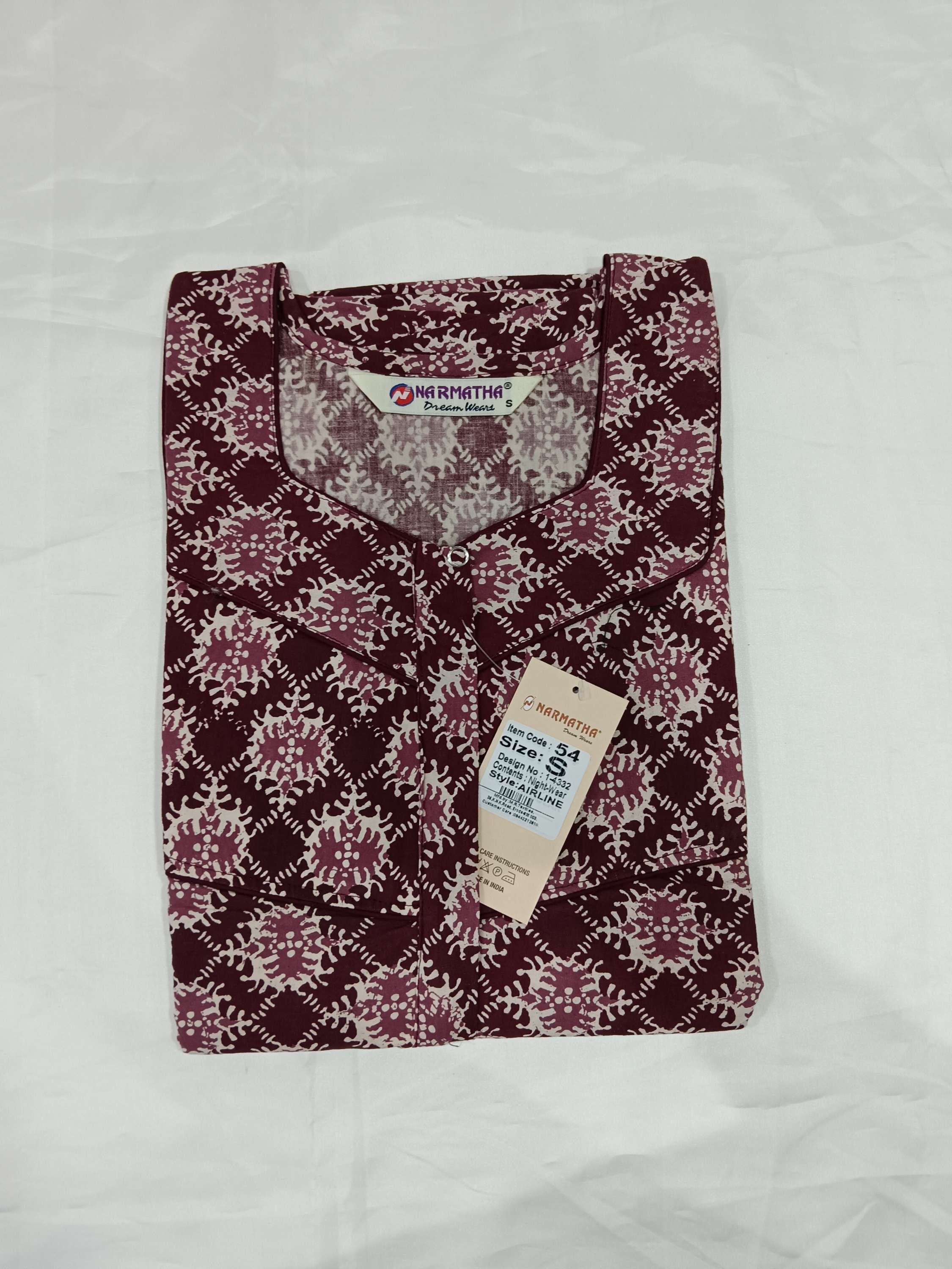 Cotton-Airline-NonPleated- Half Sleeve -With Mob Pocket-Comfort Wear