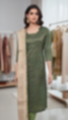 AI_Product_Images 202603-Cotton-pleeted- Half Sleeve -With Mob Pocket-Elegant print-Comfor