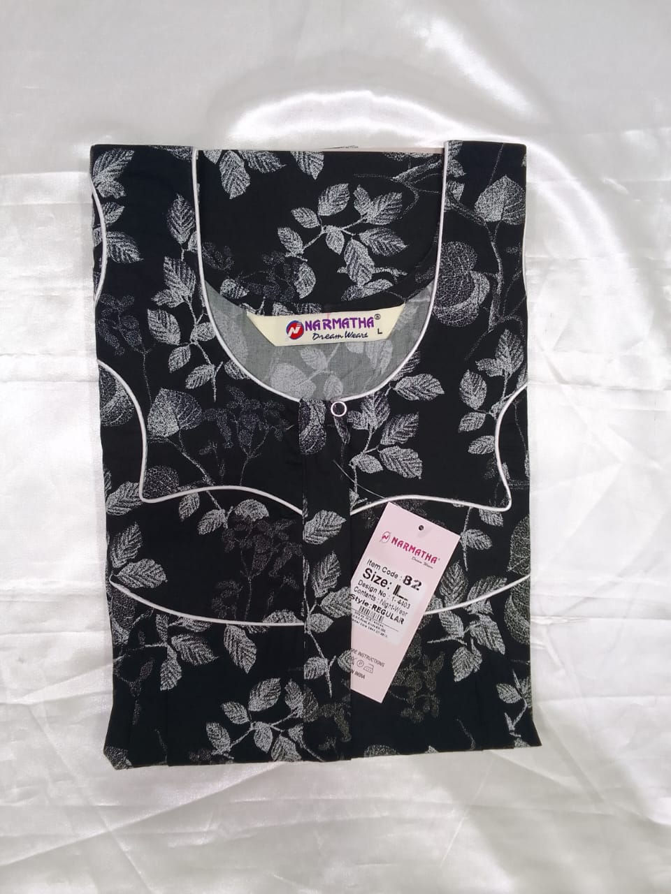 Cotton-Regular-Pleated-Halfsleeve-Premium-Comfort Wear-Trendy Collection-Soft