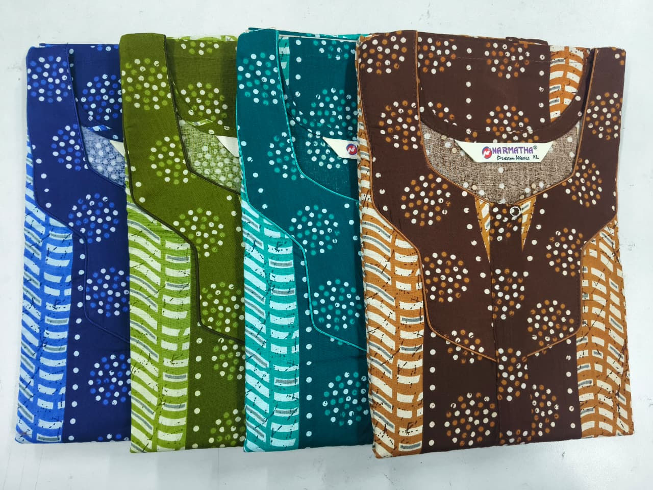 202602-Cotton (Airline)- Half Sleeve -With Mob Pocket- Comfort Wear-eligant prin