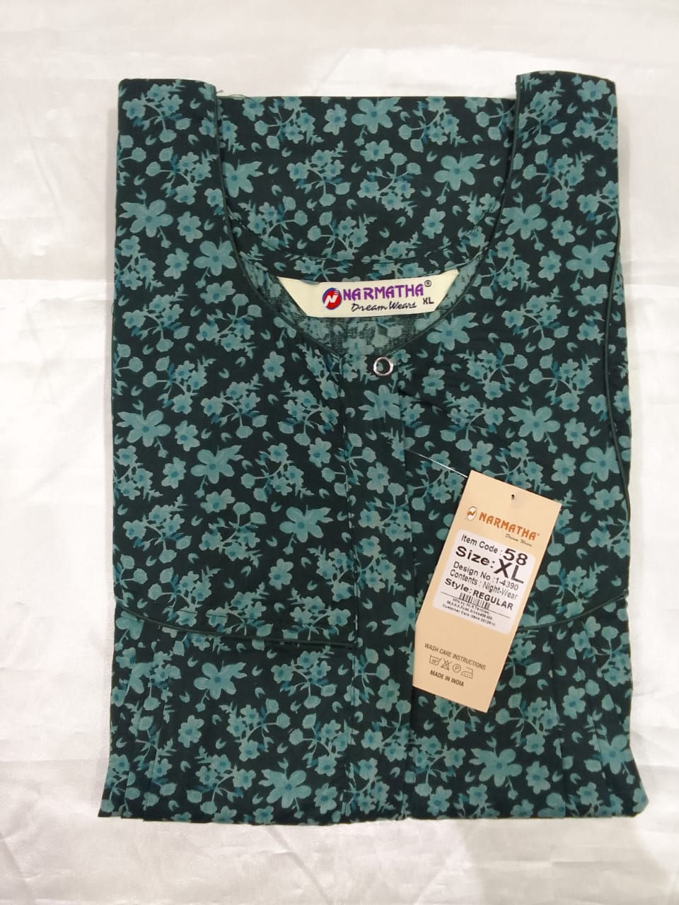 Cotton-Regular-Pleated- Half Sleeve -With Mob Pocket-Elegant print-Comfort Wear