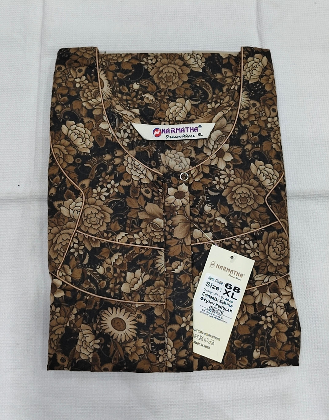 202602-Spun(polyviscose)-Pleated-Regular-With mob pocket -comfort wear -treandy