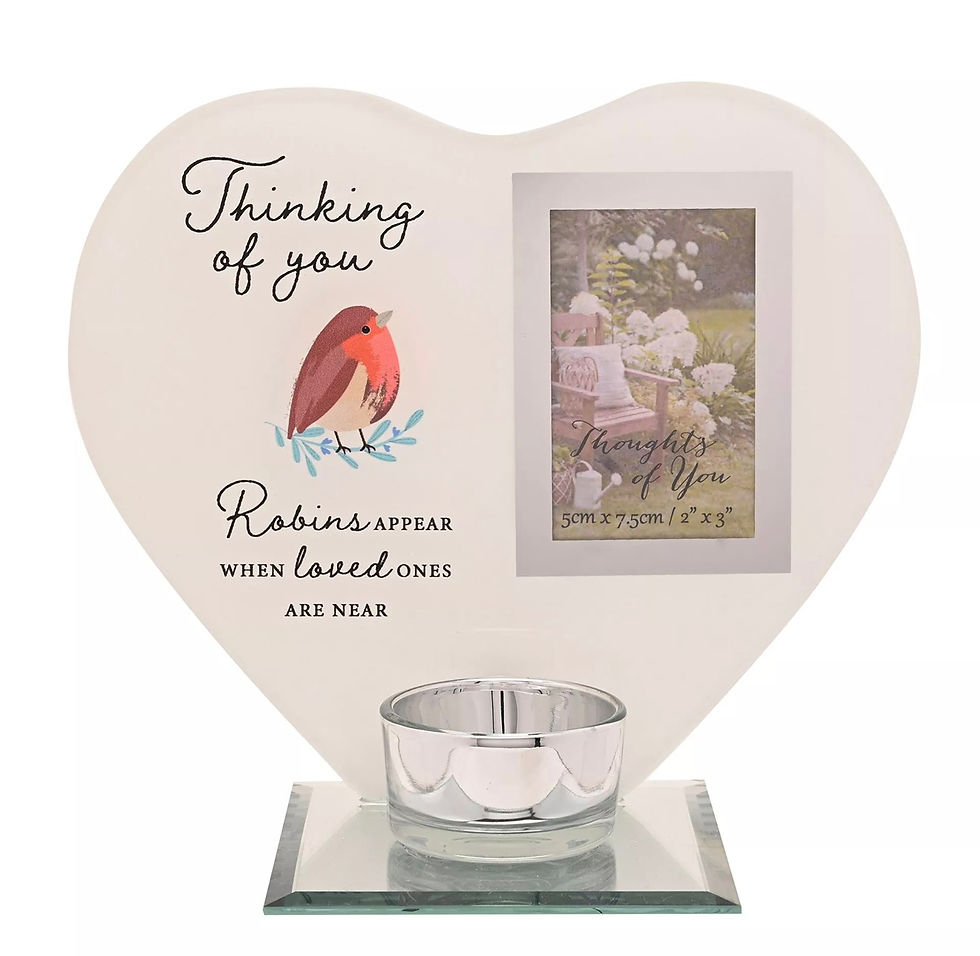 Thumbnail: Thoughts of You Tea Light Holder with Photo - Thinking Of You