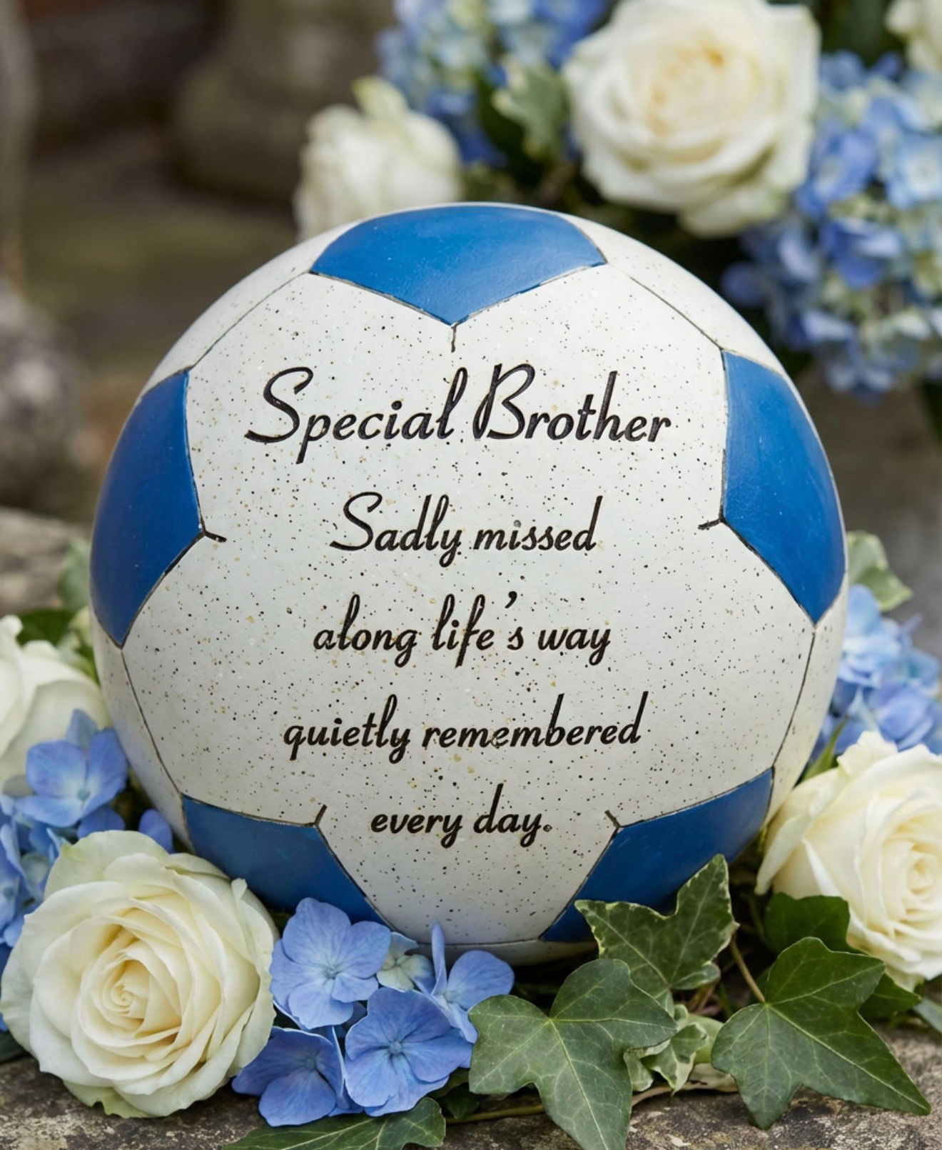  Stone Memorial Blue Football - Brother