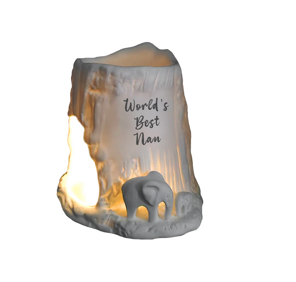 Thumbnail: Elephant Tealight Burner - World's Best Nan