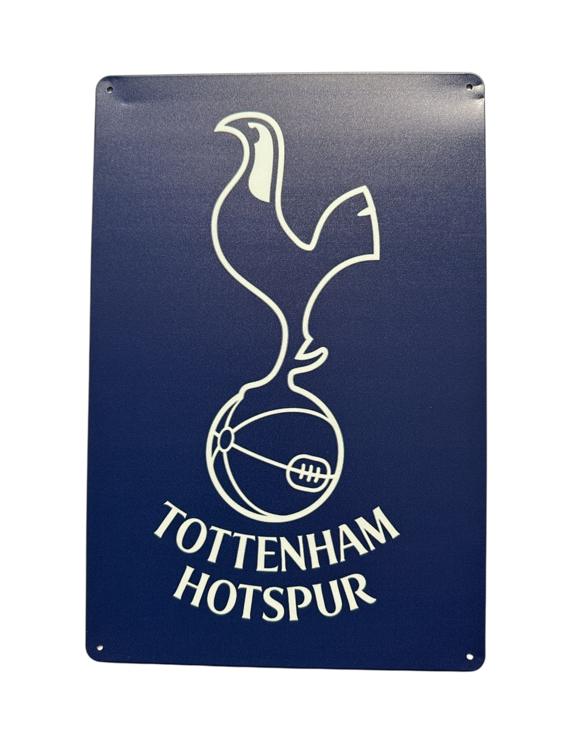 Football metal sign