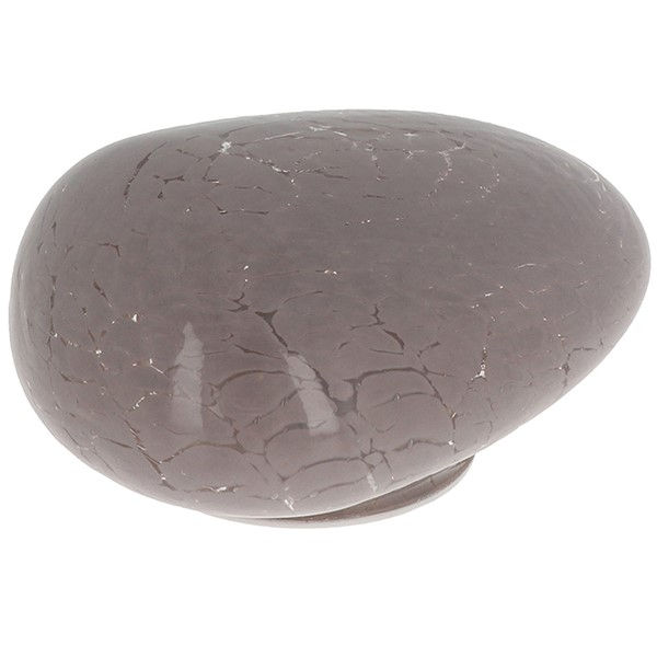 Thumbnail: Pebble Glow Crackle Lamp Grey Large