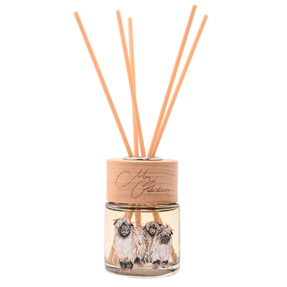 Thumbnail: Meg Hawkins Mini Candle & Diffuser Set Sheep - Cashmere & Wool