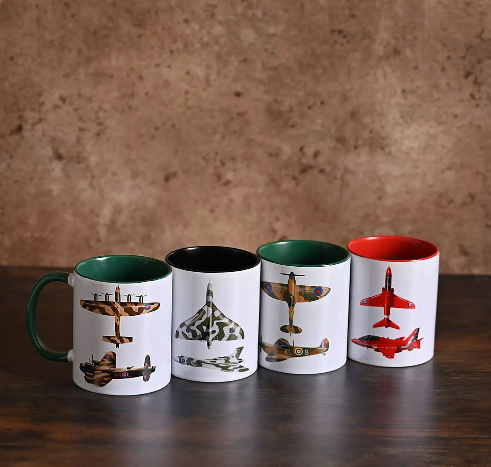 Thumbnail: RAF Printed Mug - Spitfire
