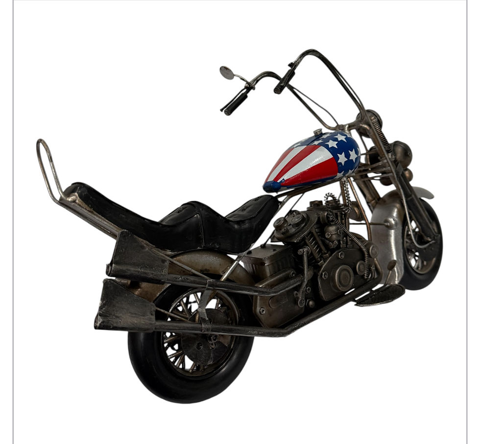 Thumbnail: American Chopper Style Motorcycle Tin Model  