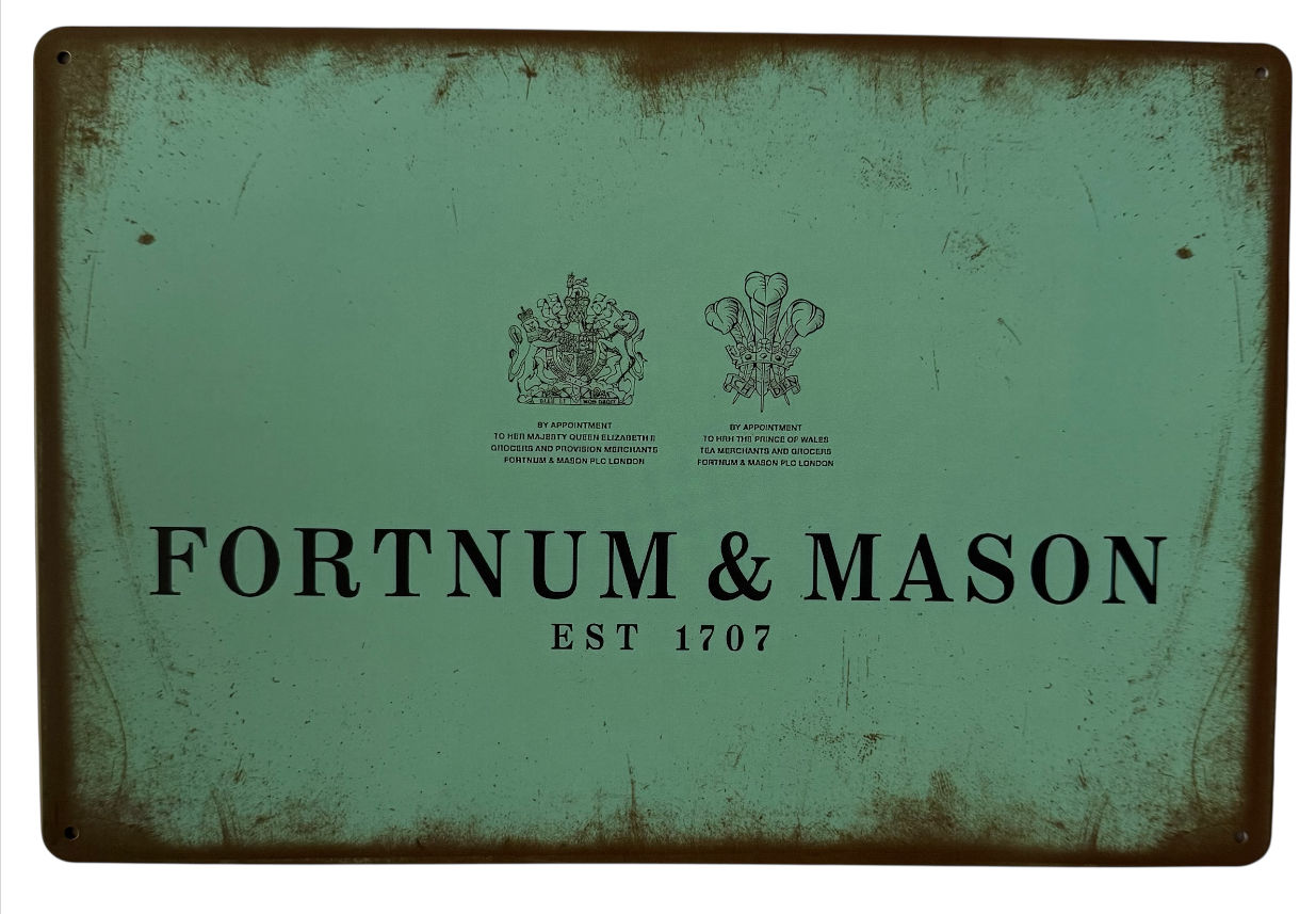 Vintage Champagne / Bar Metal Sign