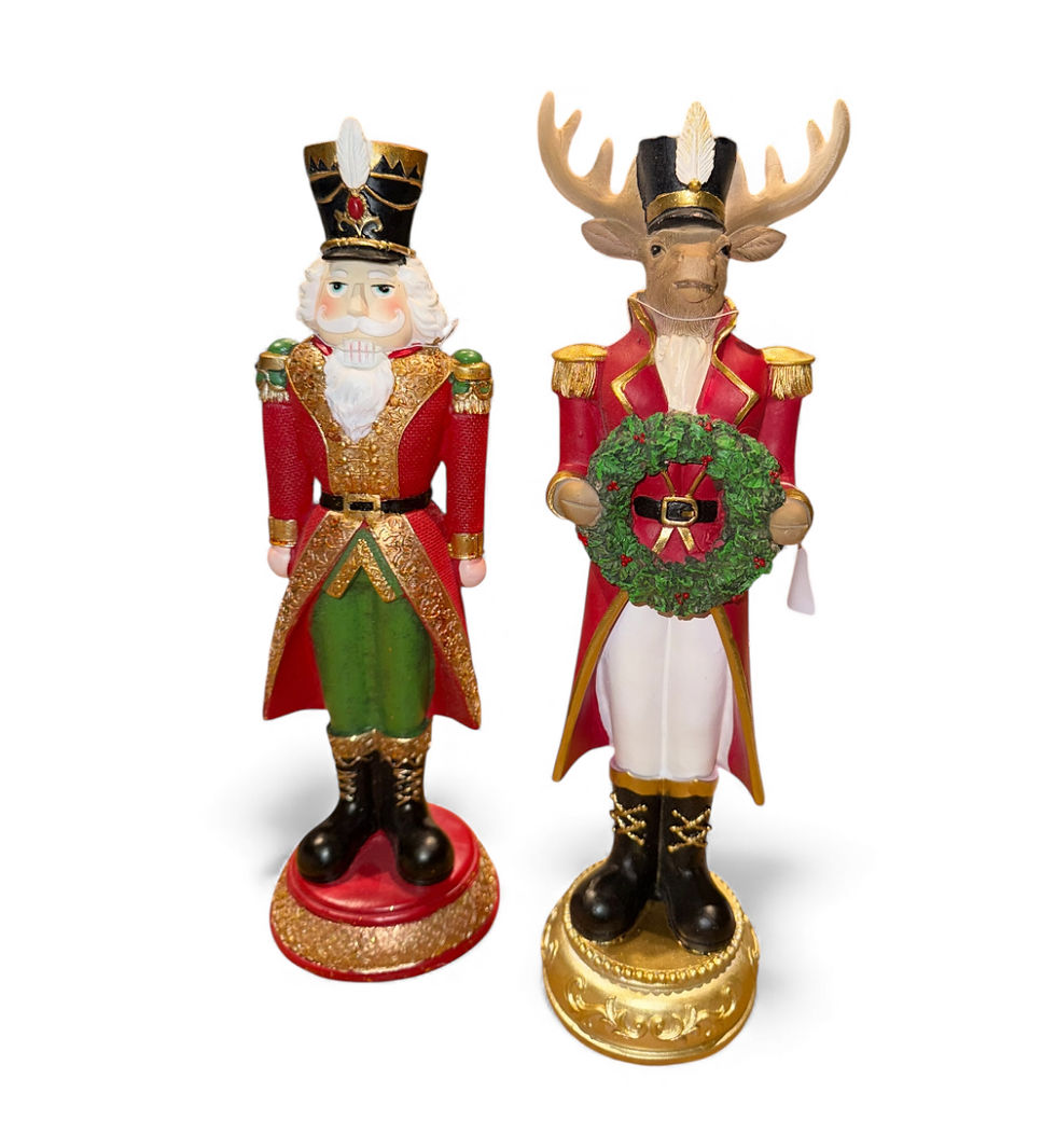 Thumbnail: Reindeer And Soldier Nutcracker ( Sold Separately)