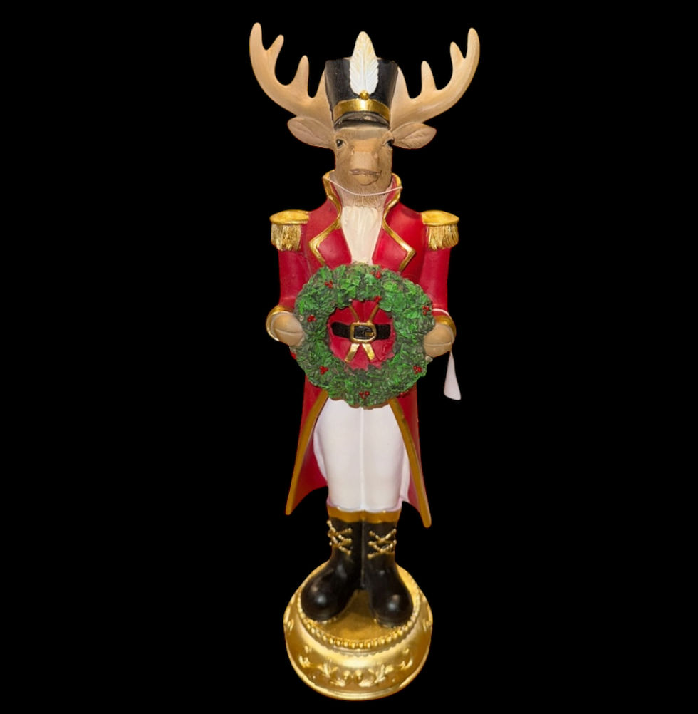 Thumbnail: Reindeer And Soldier Nutcracker ( Sold Separately)