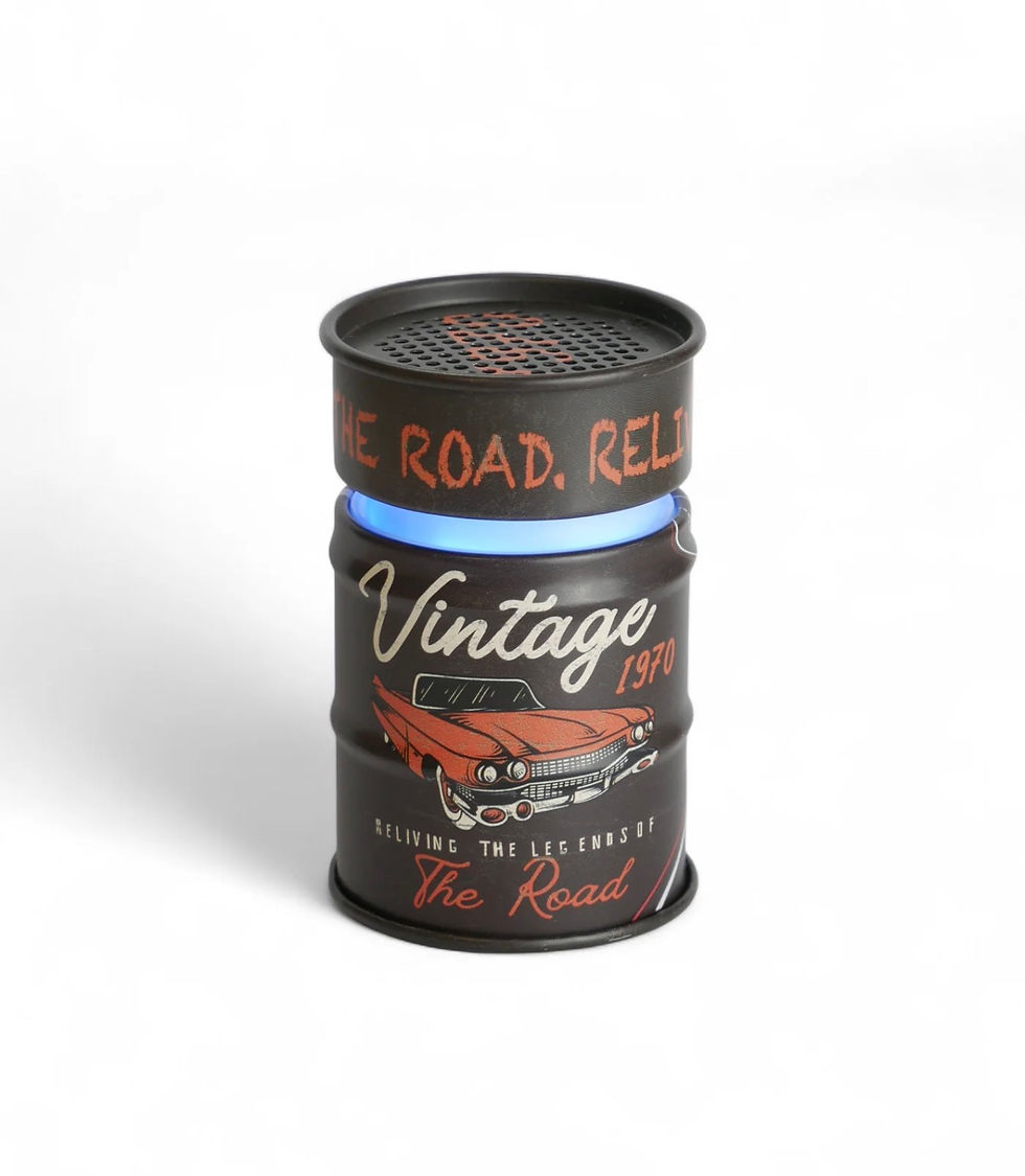 Thumbnail: DrumBeat   Vintage   Retro   Car Bluetooth   Speaker