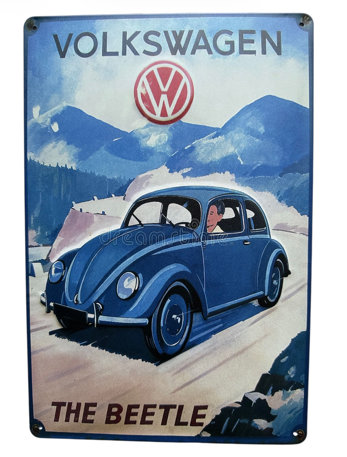 Vintage Motor Metal Sign