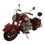 Thumbnail: Vintage Red motorcycle Tin Model  