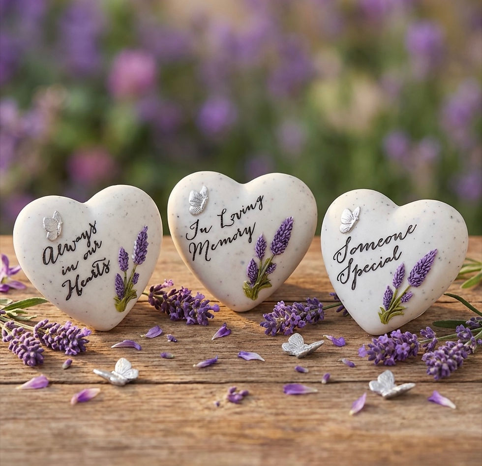 Thumbnail: Thoughts Of You Small Heart Stone - Someone Special