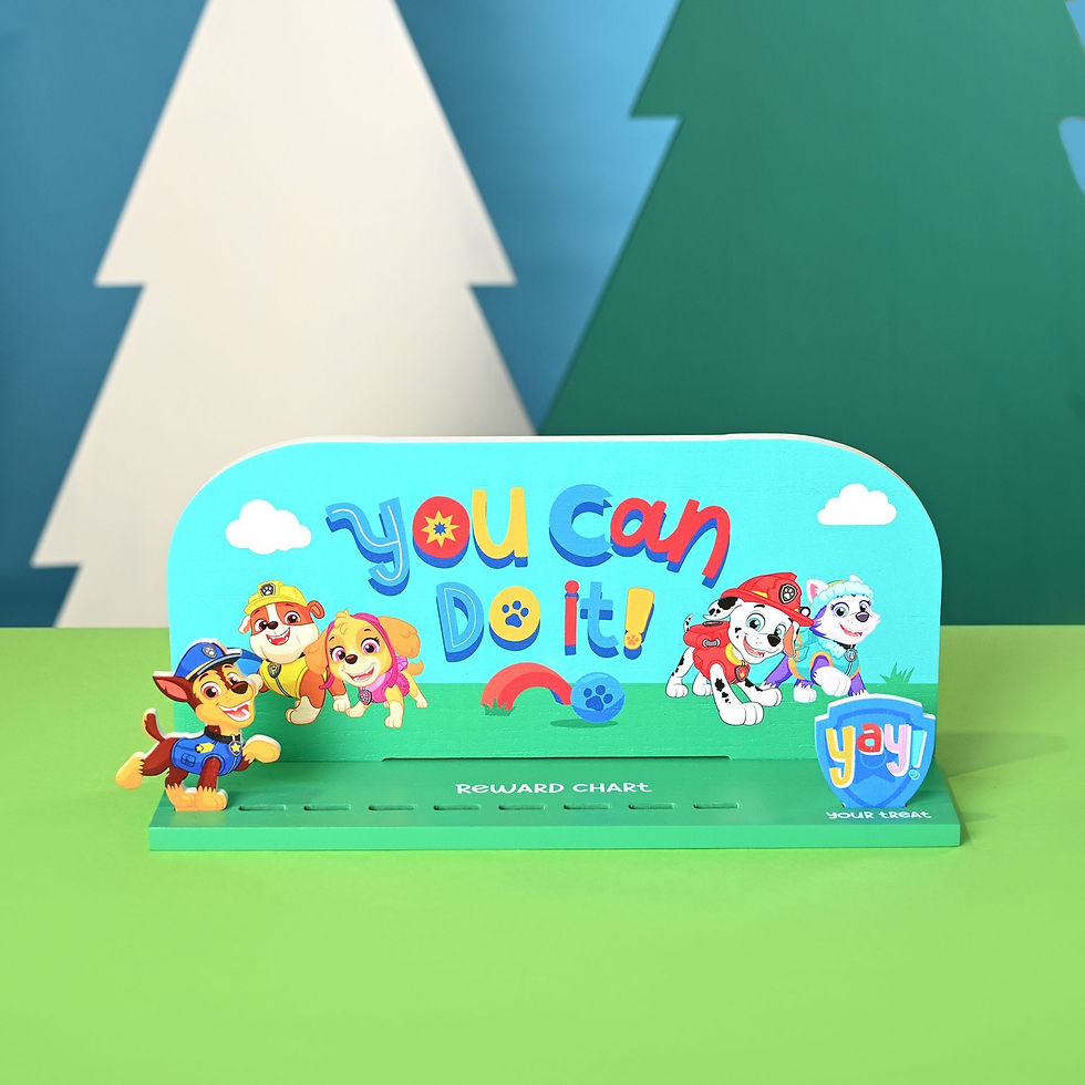 Thumbnail: Paw Patrol Wooden Reward Chart
