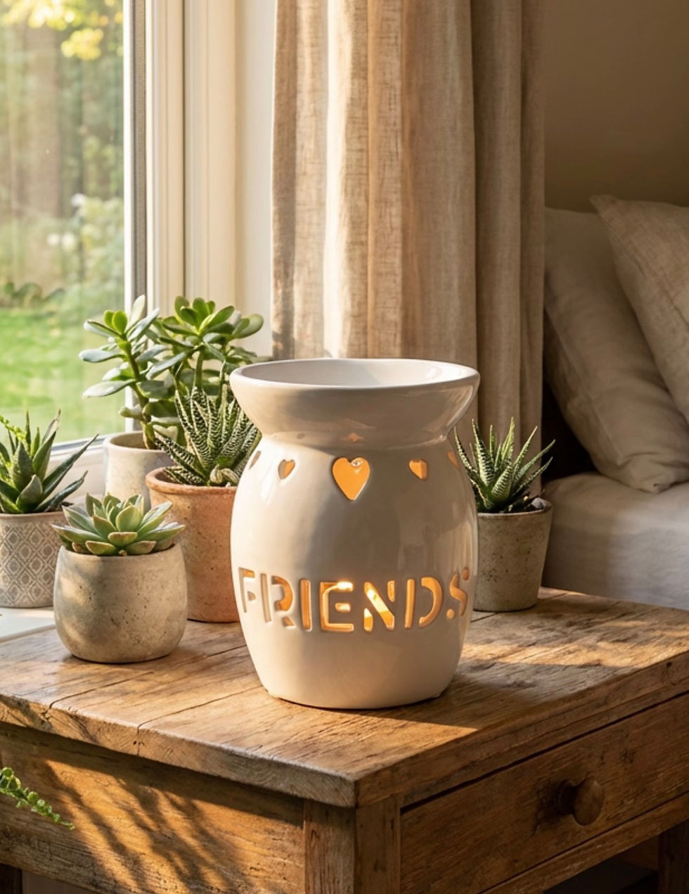 Thumbnail: Desire Aroma Friends White Wax Melt Warmer