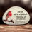 Thumbnail: Robin Memorial Pebble Mum And Dad 14cm