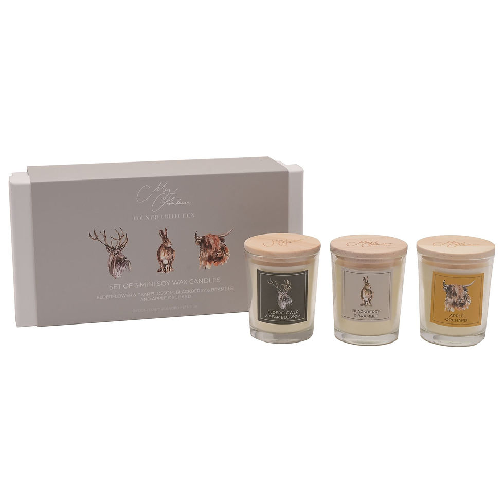 Thumbnail: Meg Hawkins Mini Candles Set of 3 - The Country Collection