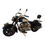 Thumbnail: Black Vintage Motorcycle Tin Model 