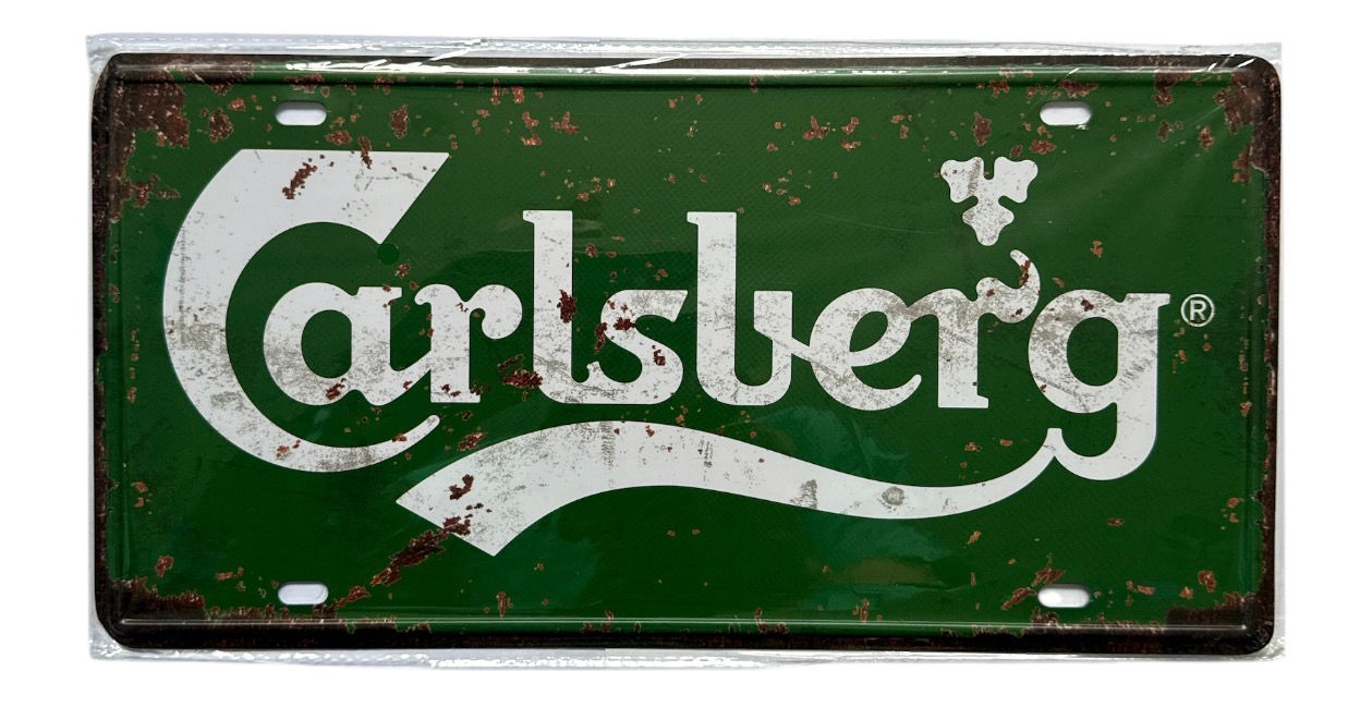 USA Number Plate Tin Sign (Lager)