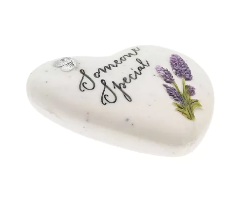 Thumbnail: Thoughts Of You Small Heart Stone - Someone Special