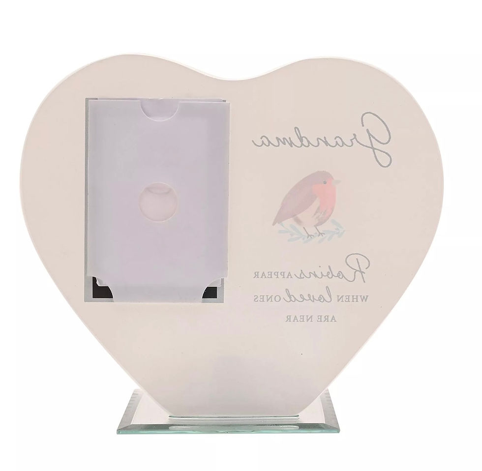 Thumbnail: Thoughts of You Tea Light Holder with Photo - Grandma