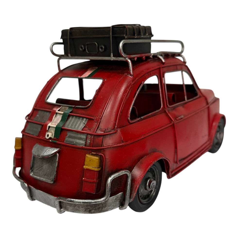Thumbnail: Fiat 500 / Roof Rack Tin Model  
