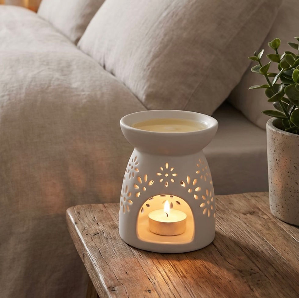 Thumbnail: Desire Aroma Flower White Wax Melt Warmer