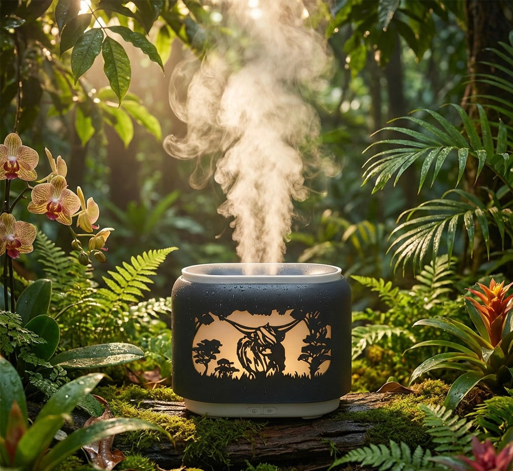 Desire Aroma Steam Humidifier Highland Cow