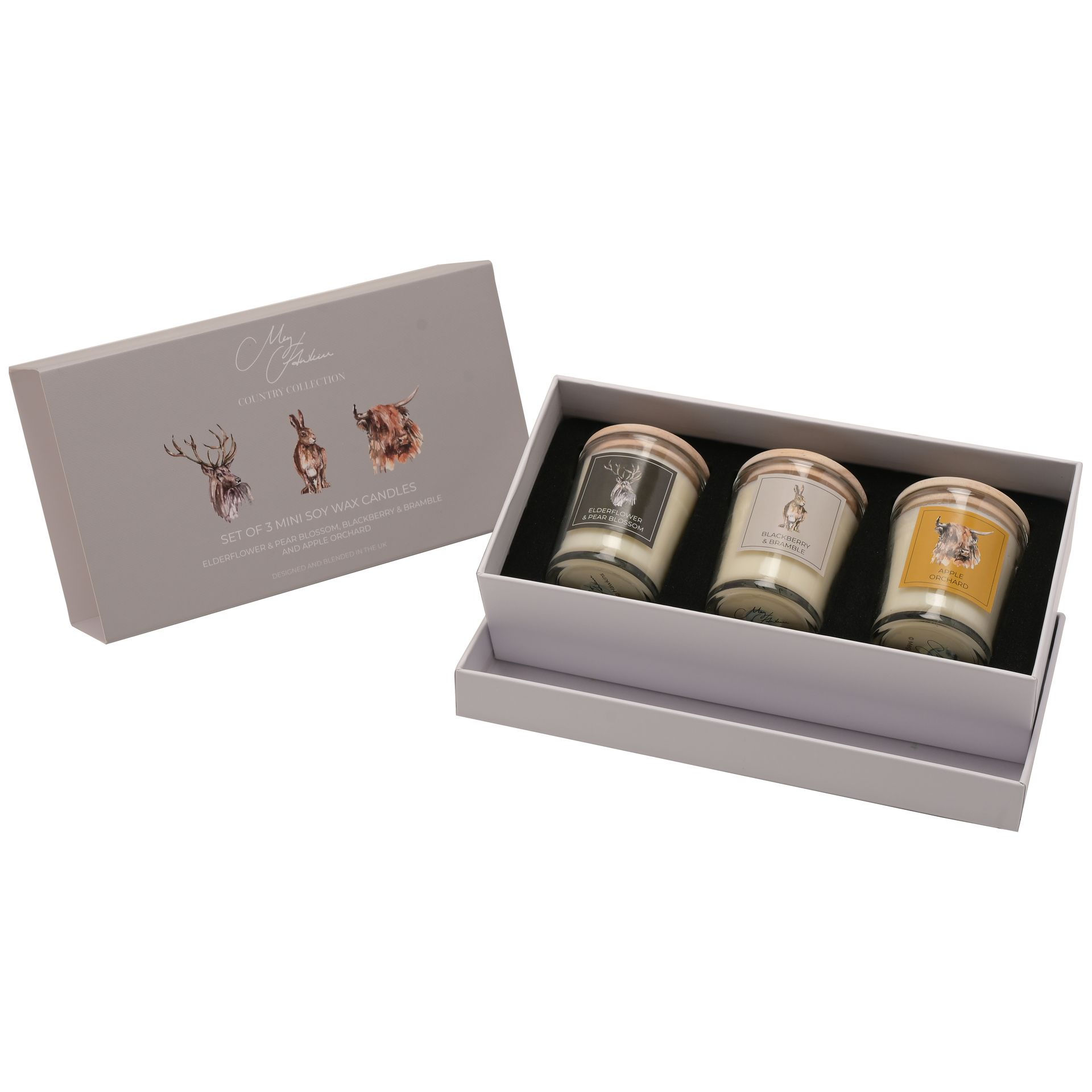 Meg Hawkins Mini Candles Set of 3 - The Country Collection