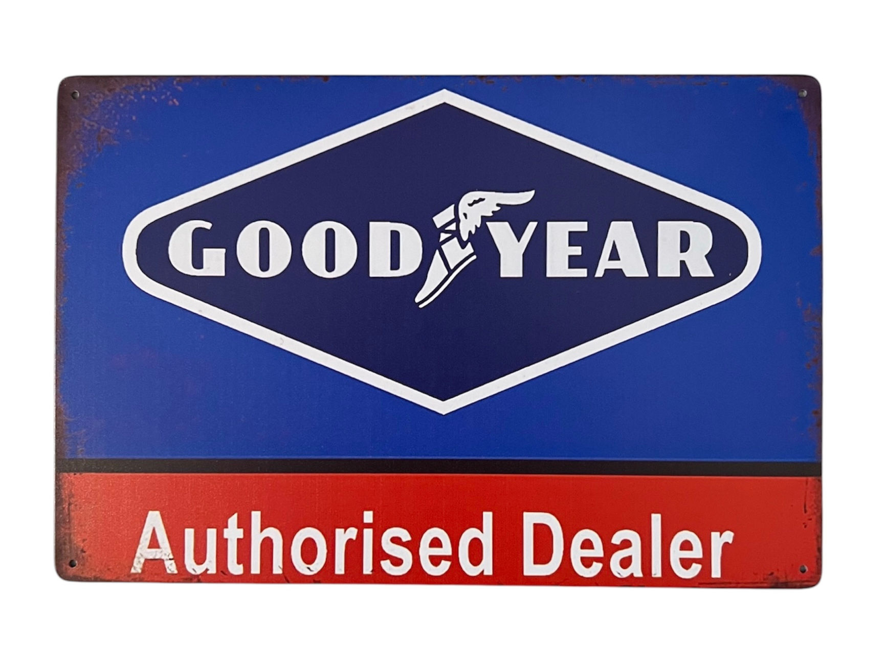 Vintage Motor Metal Sign