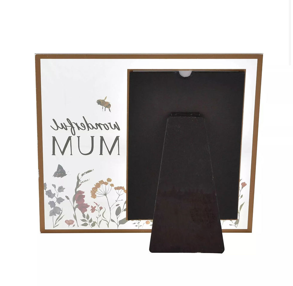 Thumbnail: The Cottage Garden Glass Frame 4 X 6 "Mum"