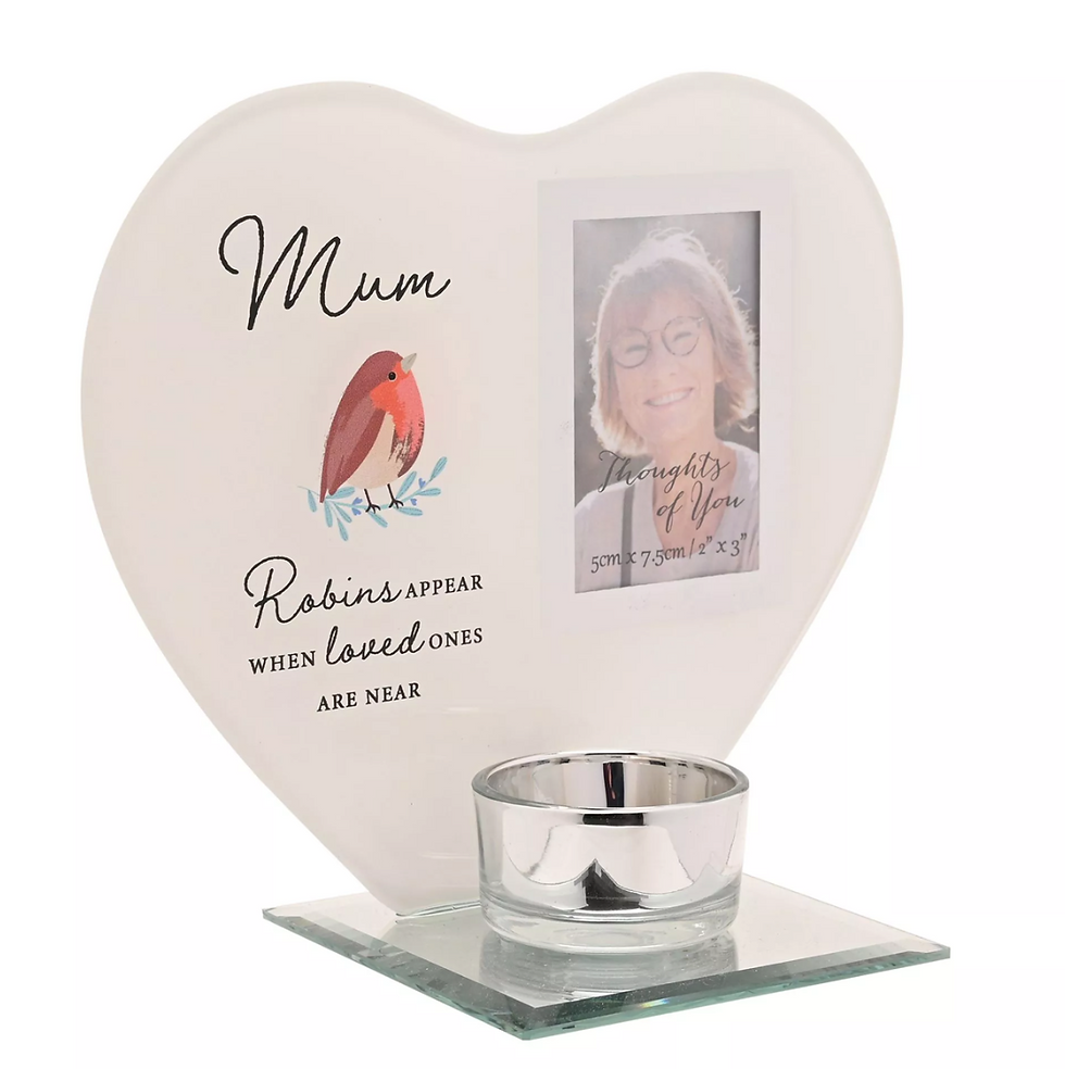 Thumbnail: Thoughts of You Tea Light Holder with Photo - Mum