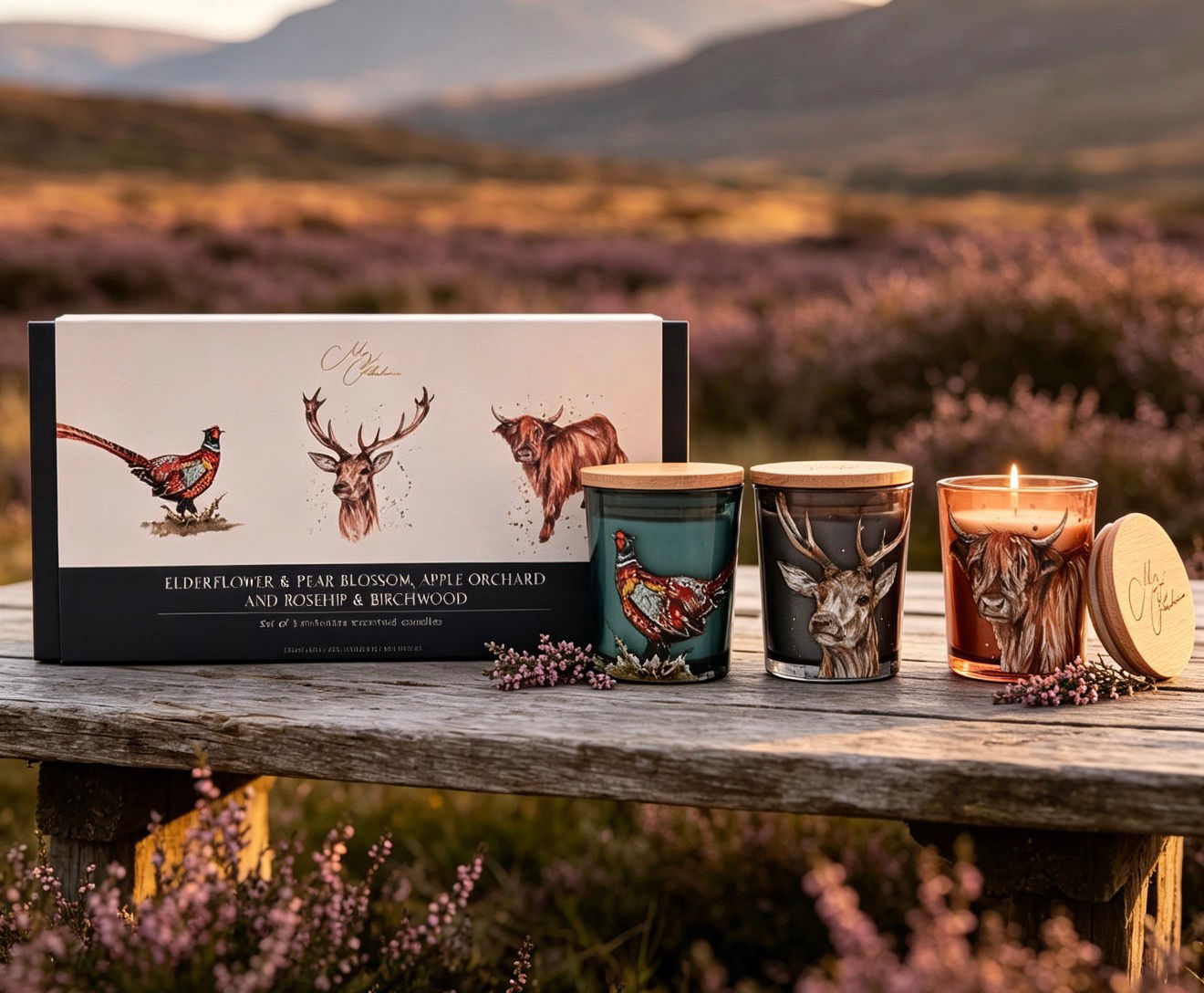 Meg Hawkins Mini Candles Set of 3 - The Highlands