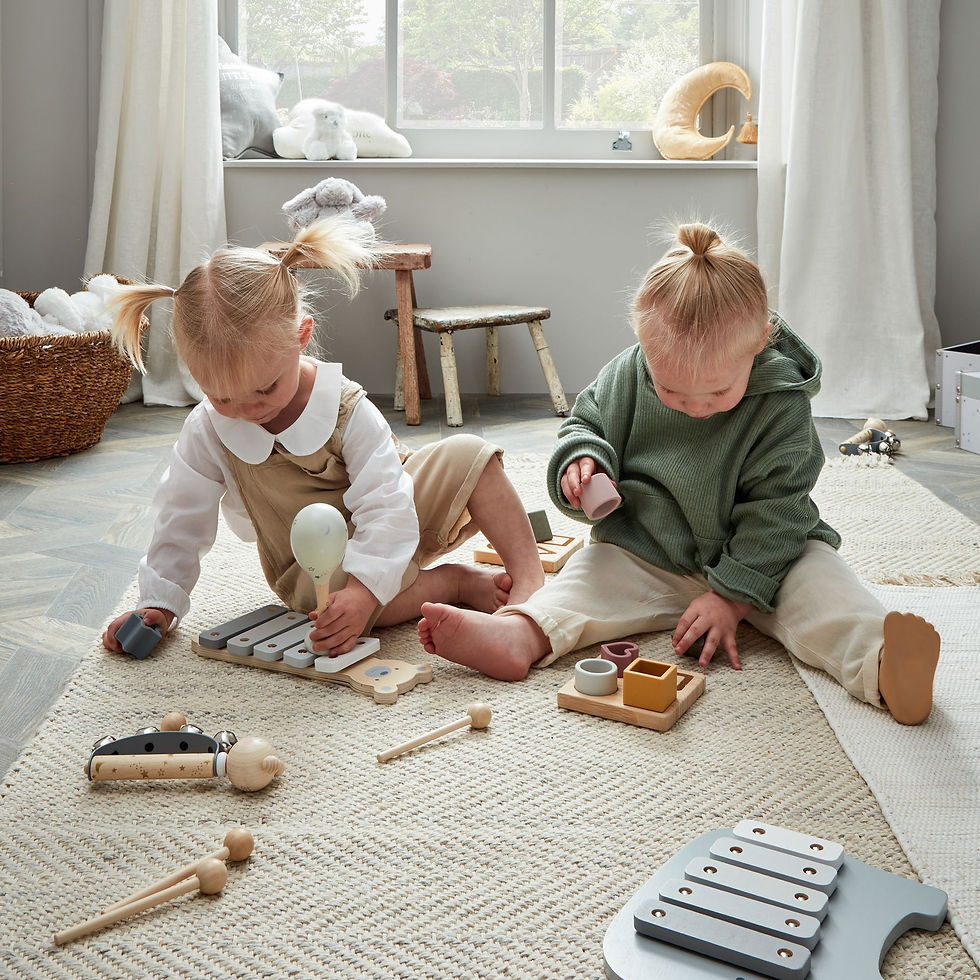 Thumbnail: Bambino Wooden Maracas Twinkle Twinkle