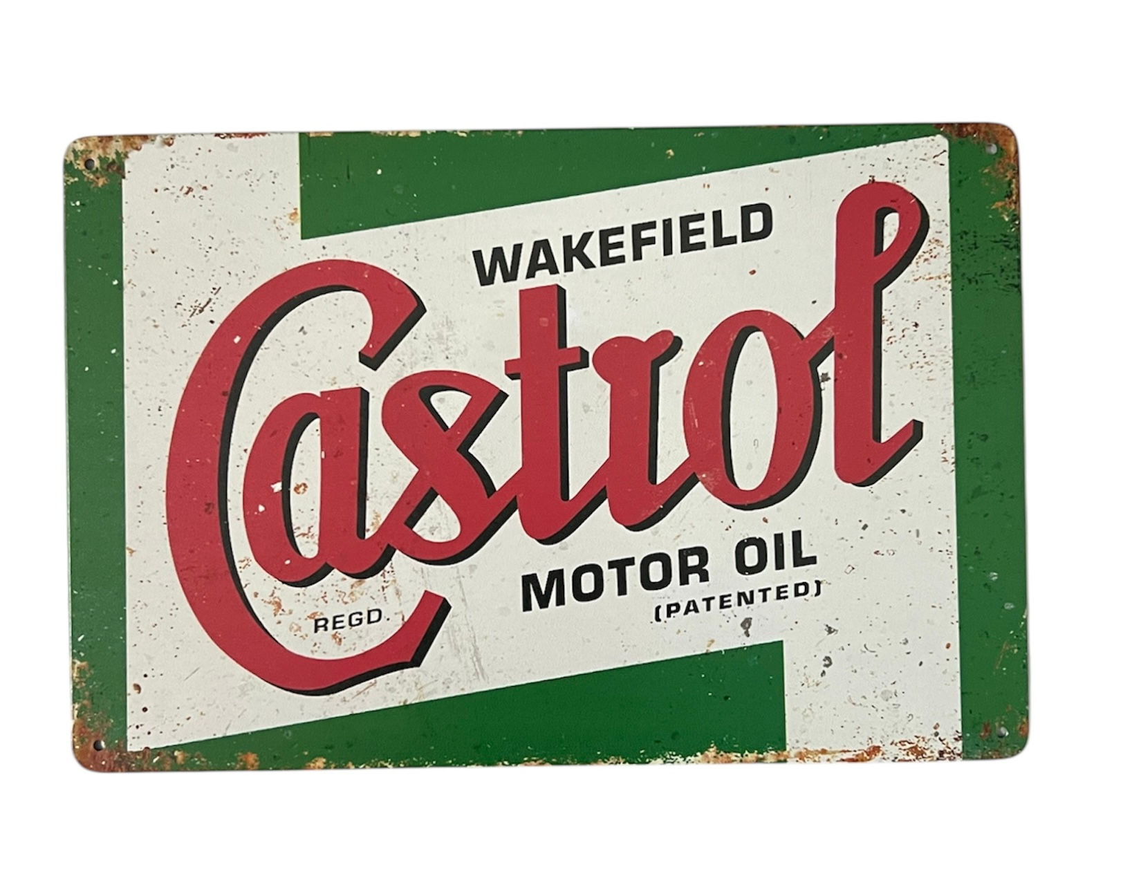 Vintage Motor Metal Sign