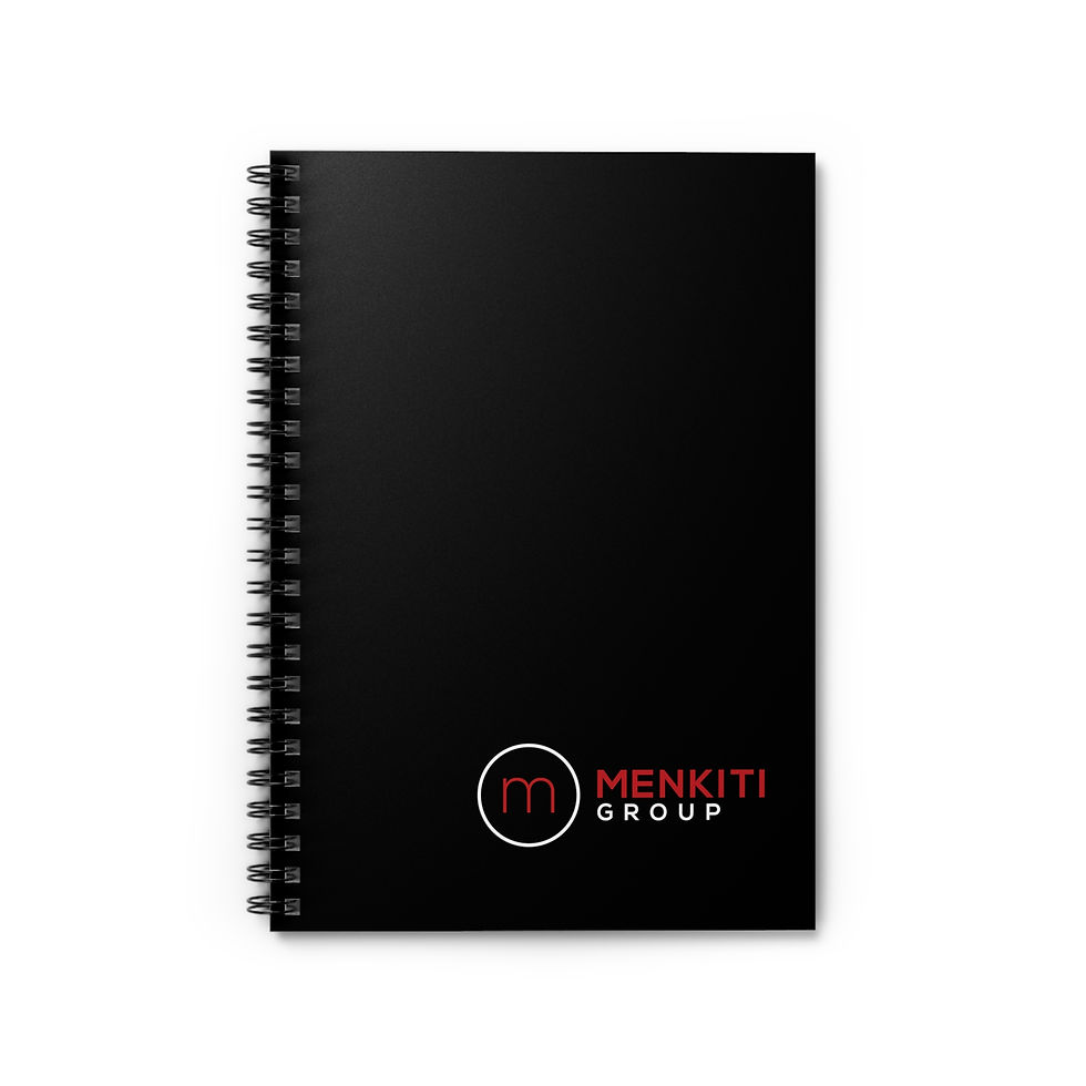Menkiti group Spiral Notebook - Ruled Line