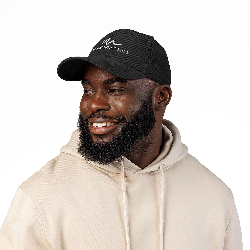 Thumbnail: Mission Mortgage Vintage Embroidered Corduroy Cap