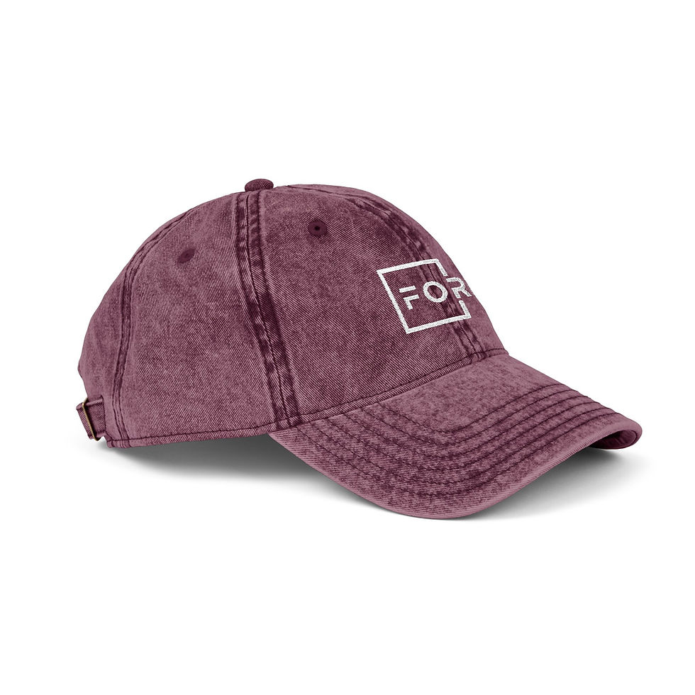 Thumbnail: FORE Vintage Embroidered Cap for Casual Outings