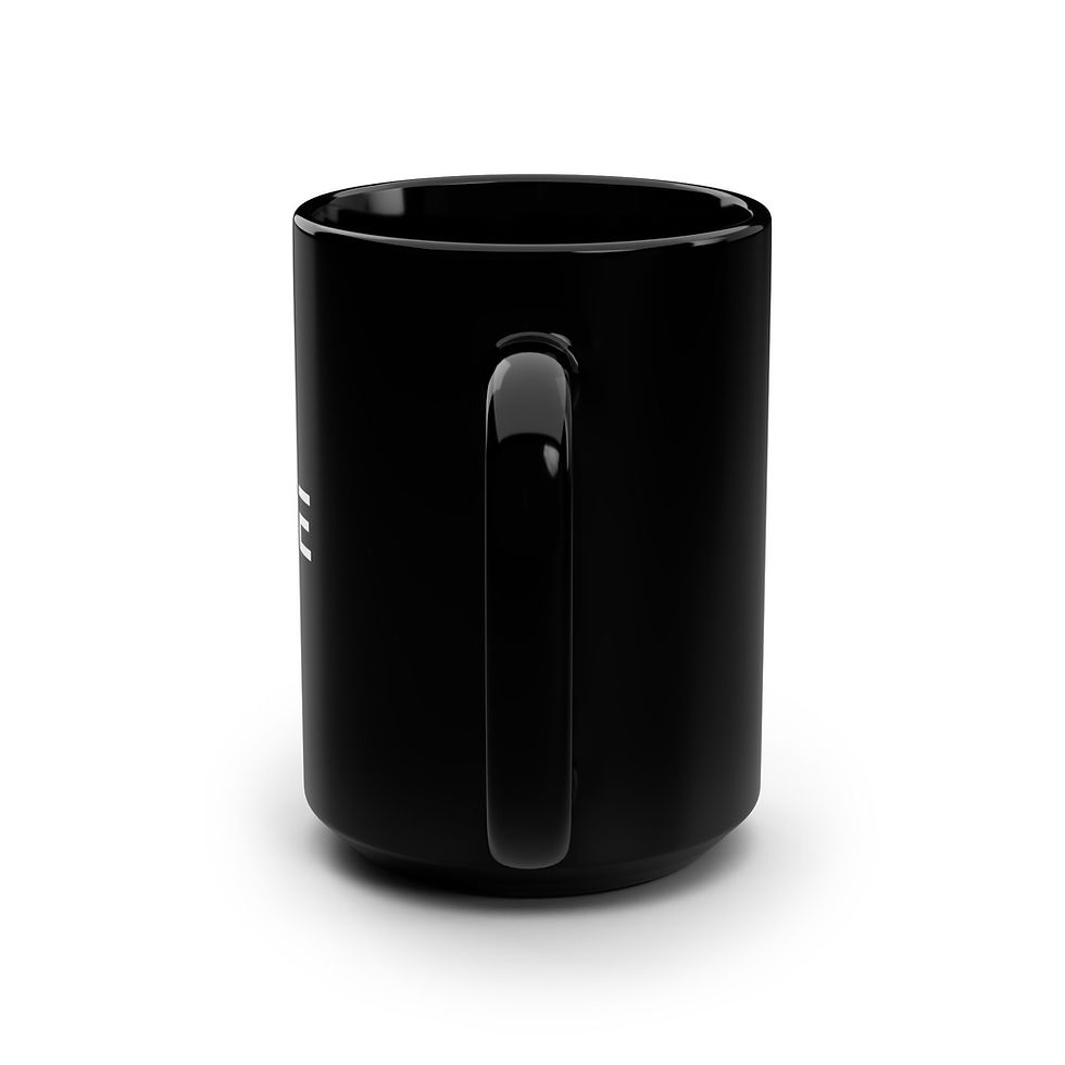 Thumbnail: FORE Stylish Black Mug FORE Modern Minimalist Coffee Cup