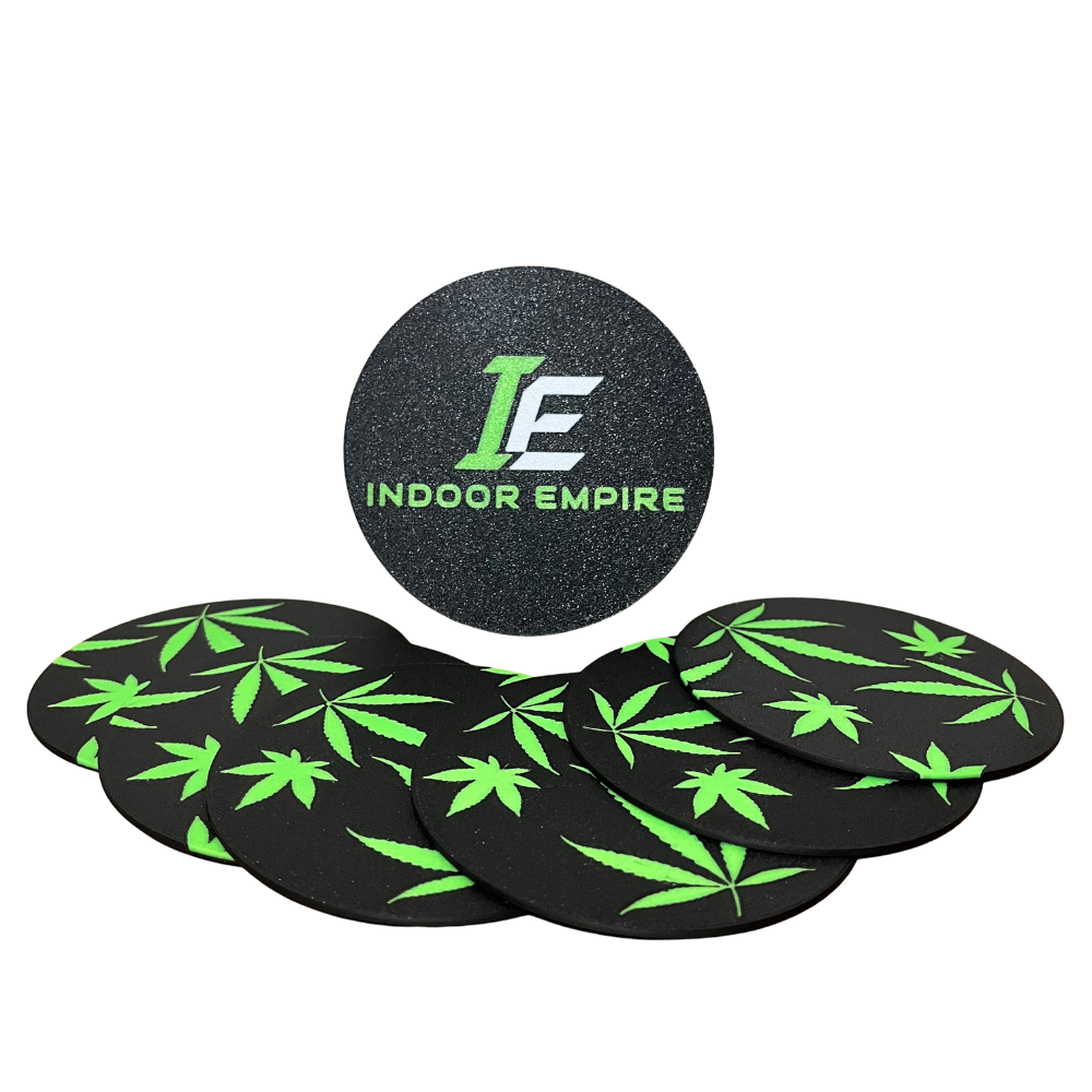 Marijuana Leafs Coasters 6pk