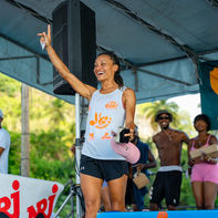 OBG célébration victoire femme